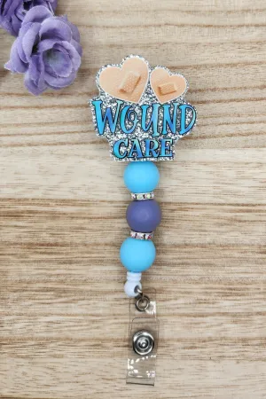 Badge Reel-Wound Care (Silver Glitter) NP093