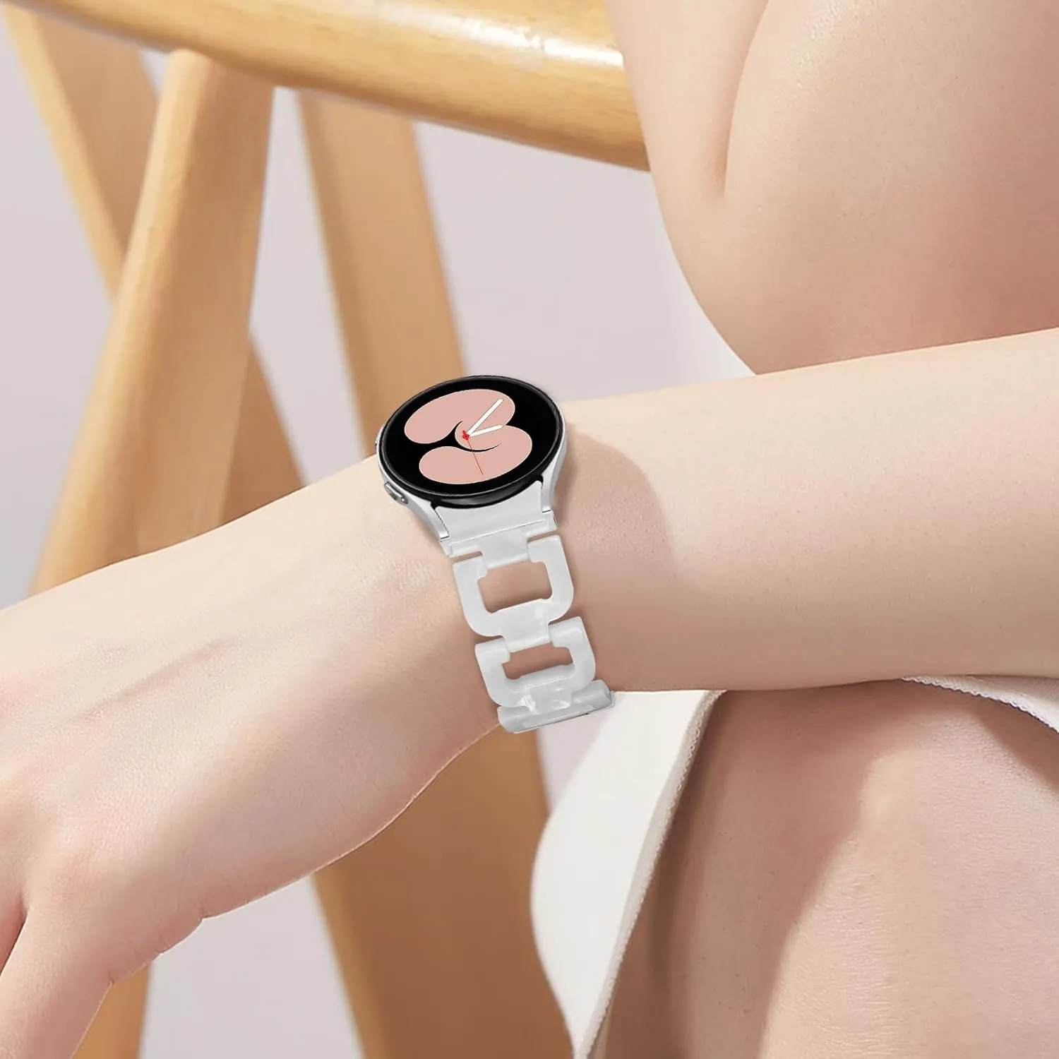 Band Strap Compatible With Galaxy watch 6 40 mm 44mm, Adjustable Sport Lightweight Replacement Band Compatible with Galaxy Watch 6 Classic Band 43mm 47mm