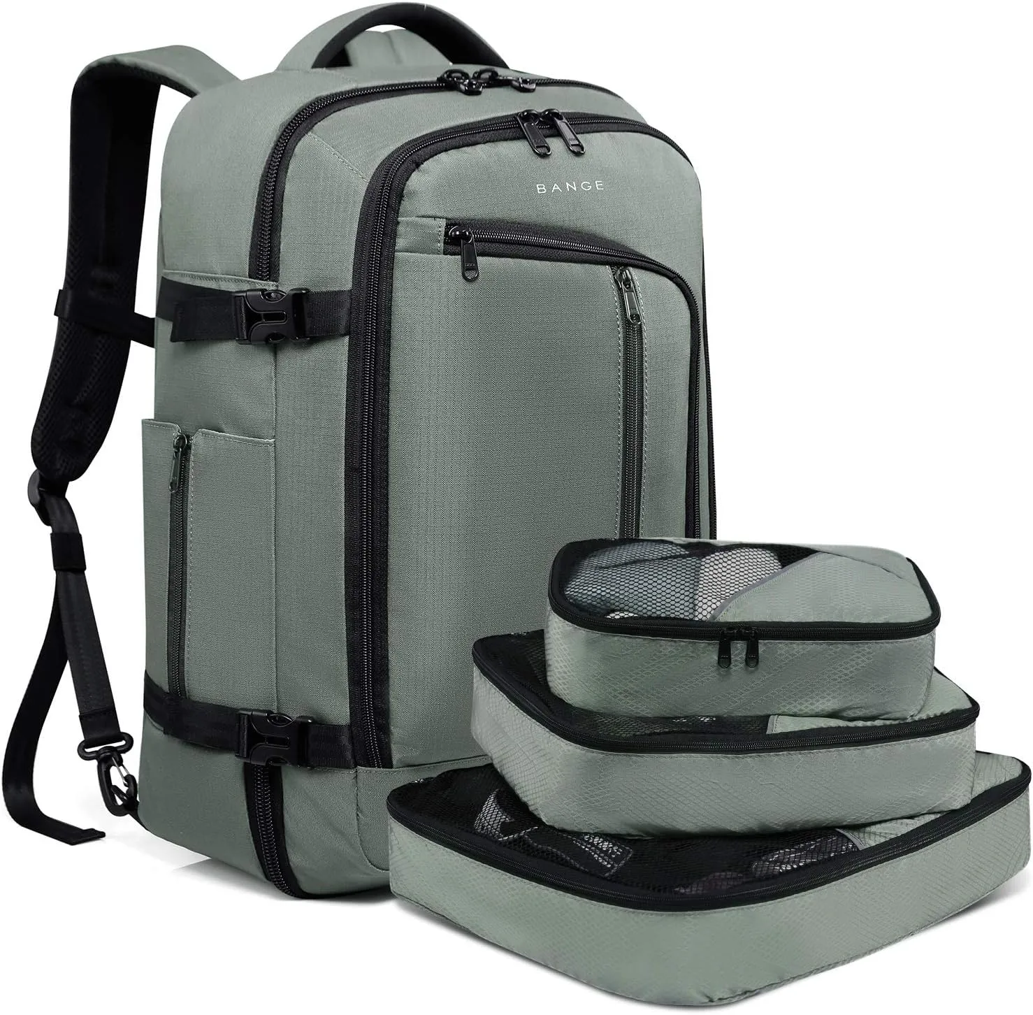 BANGE Travel Overnight Backpack,40-Liter FAA Flight Approved Weekender Bag Carry on Backpack…