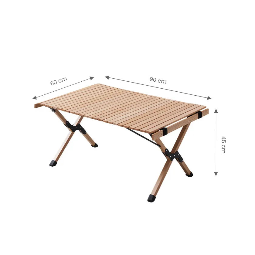 Beech Wood Roll-up Table ["LOCAL DELIVERY" OR "PICKUP" ONLY]