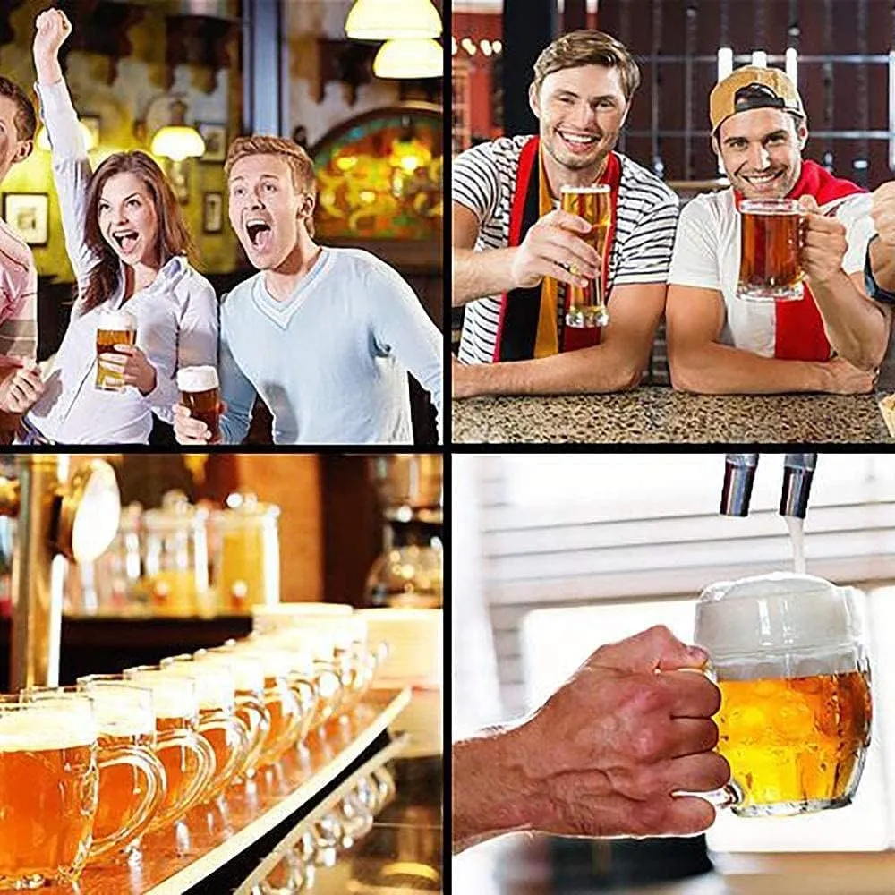 Beer Drinks Dispenser Beverage Dispenser Beer Dispenser, Self-Service Beverage Machine Ice Core Beer Beverage Dispenser 1.5-Liter with Detachable Ice Tube Home Bar Cask Ale Dispenser(2L)