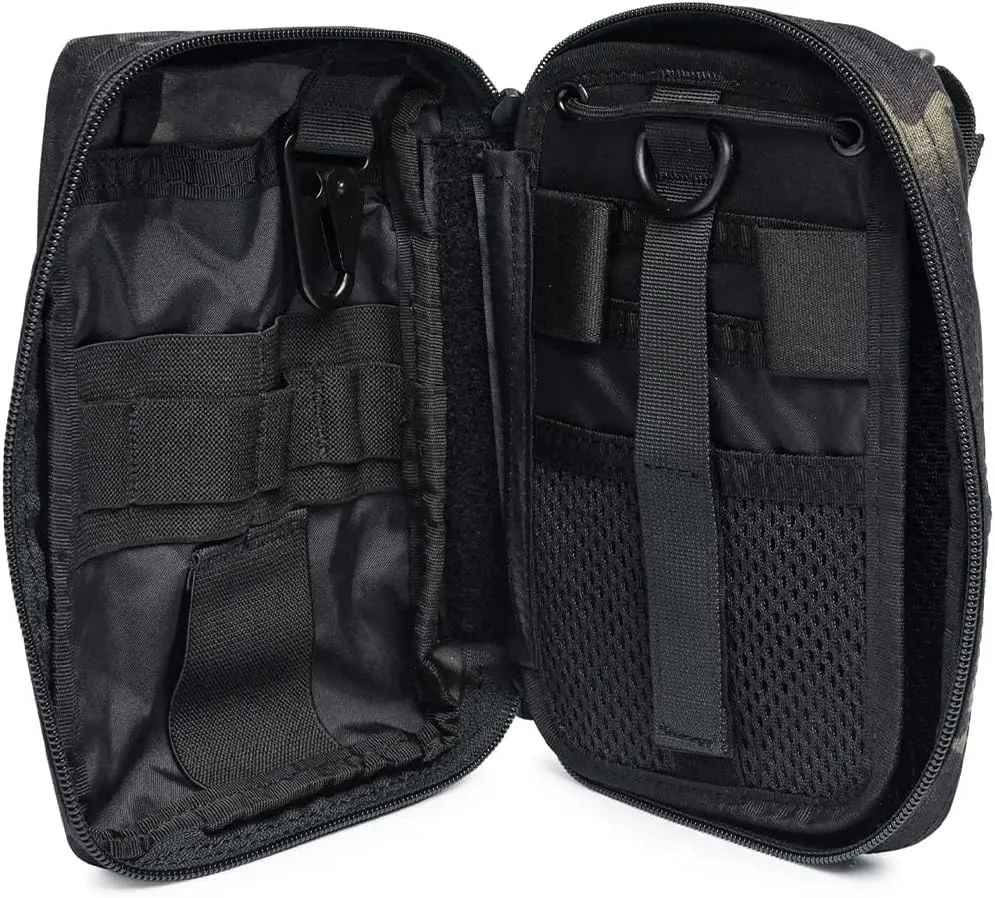 Beretta EDC Pouch with Zip Closure & MOLLE System - Rugged Durable Water-Repellent Shooting Range Gear for Tactical & Personal Defense