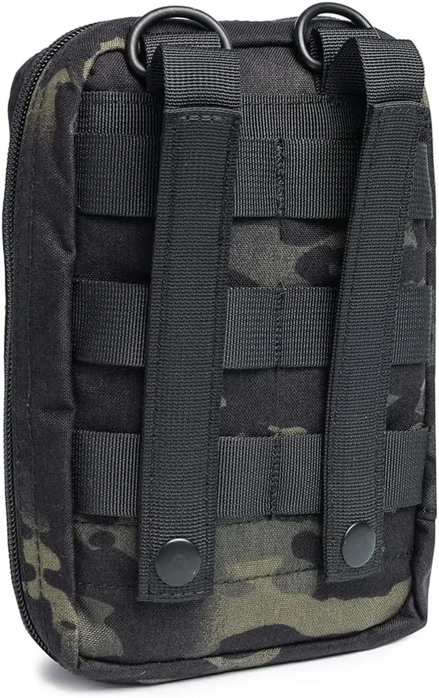 Beretta EDC Pouch with Zip Closure & MOLLE System - Rugged Durable Water-Repellent Shooting Range Gear for Tactical & Personal Defense
