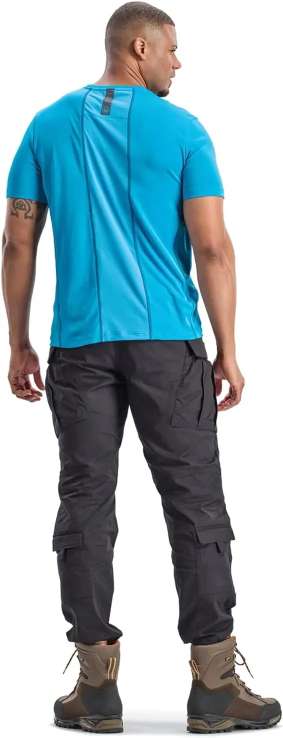 Beretta Men's Ice Power Lightweight Breathable Quick-Drying Straight Cut Short Sleeve Shooting T-Shirt