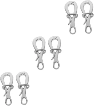 BESPORTBLE Quick Release Hook Chain Snap Carabiner Bungee Cord Over The Door Hanger Heavy Duty Marine Rope Launcher