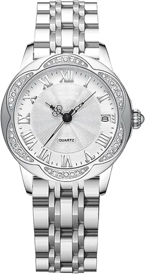 BESTKANG Women's Automatic Mechanical Watch Fashion Luxury Diamonds Watches Stainless Steel Waterproof Womens Watch