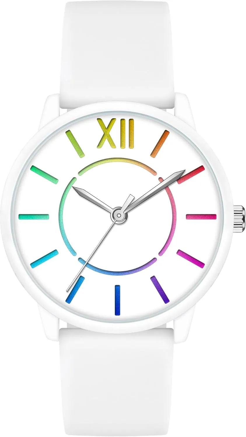 Bisley Unisex Watch Easy to Read Waterproof Silicone Strap Watch