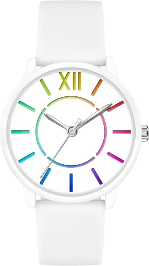 Bisley Unisex Watch Easy to Read Waterproof Silicone Strap Watch