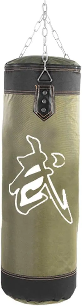 Bnineteenteam Heavy Punching Bag,Training Boxing Bag with Chain for Adults Men Women(Empty)