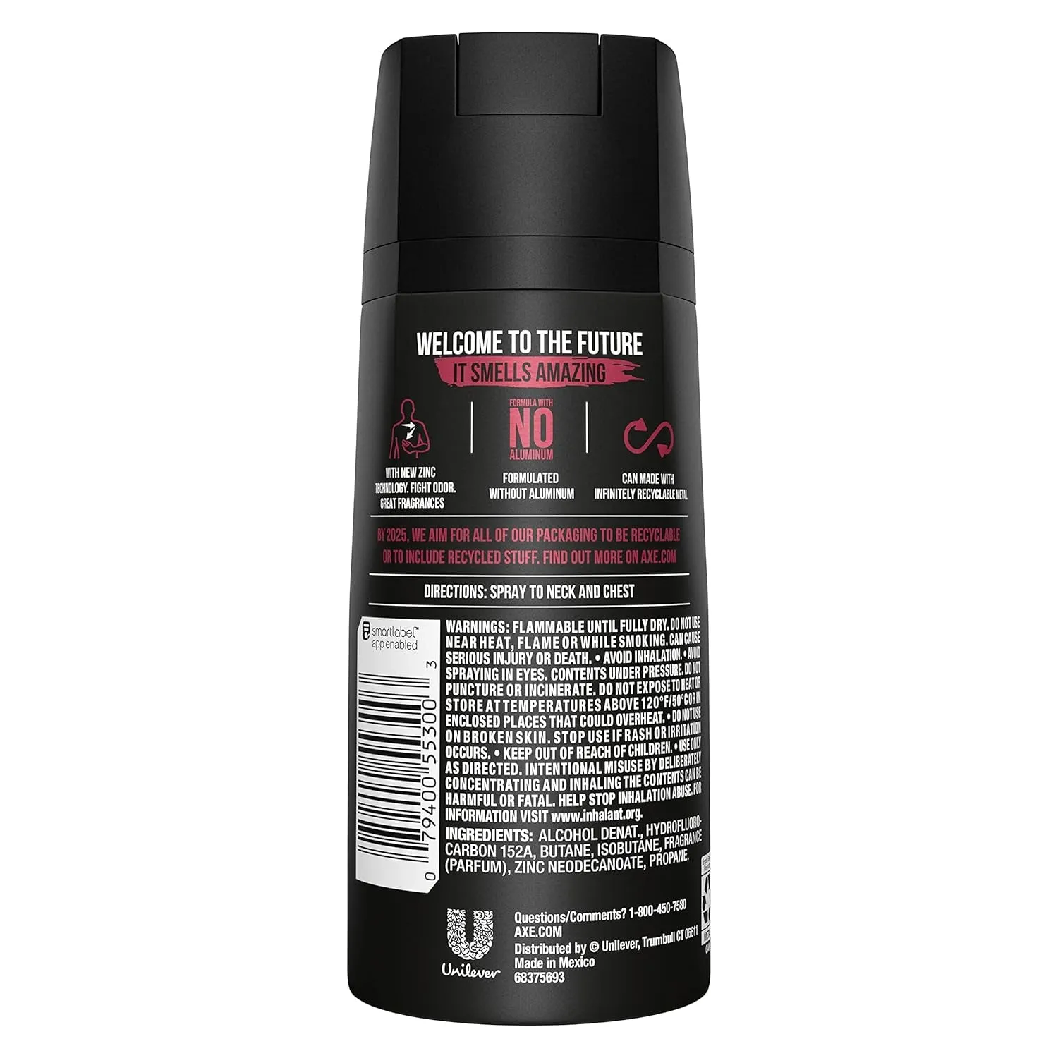 Body Spray Deodorant for Long Lasting Odor Protection Essence Black Pepper and Cedarwood Mens Deodorant Formulated without Aluminum 4 Ounce (Pack of 2)