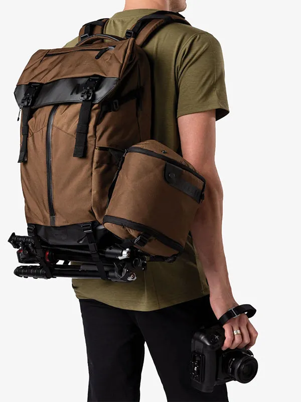 Boundary Supply Prima System Modular Travel Backpack in Mojave Tan Color