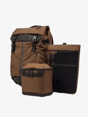 Boundary Supply Prima System Modular Travel Backpack in Mojave Tan Color