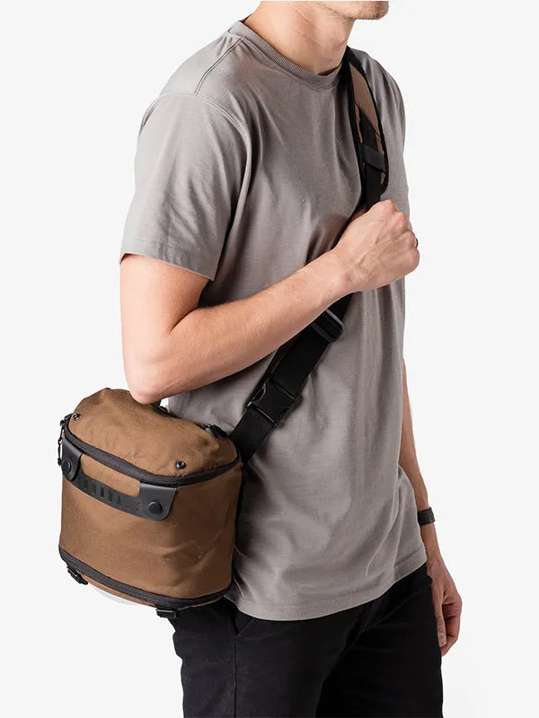 Boundary Supply Prima System Modular Travel Backpack in Mojave Tan Color
