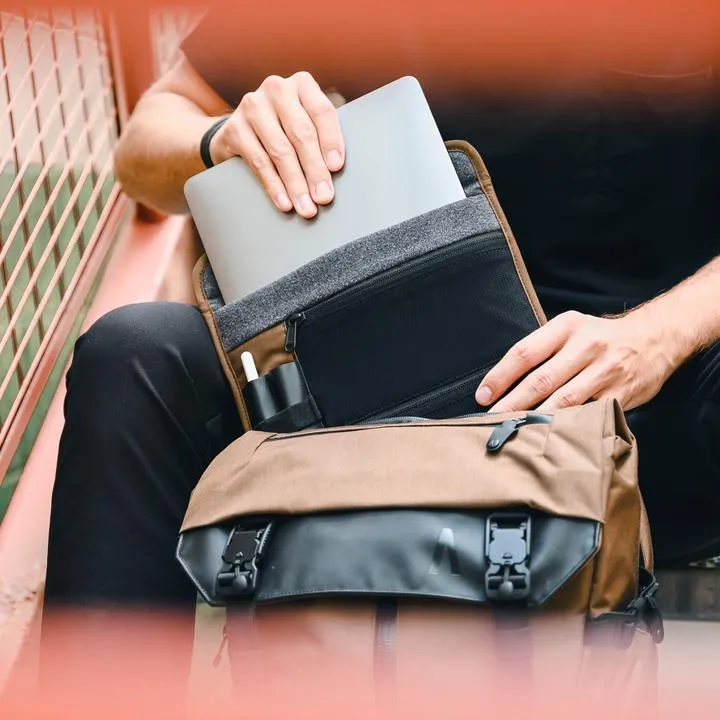 Boundary Supply Prima System Modular Travel Backpack in Mojave Tan Color