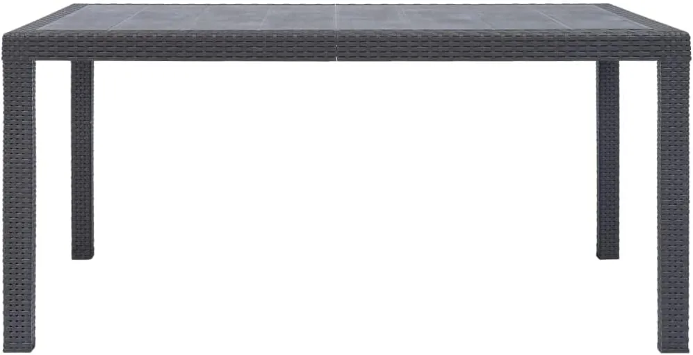 Brown Outdoor Table, Dining, Camping, Furniture, Portable, Kitchen Garden Table - 59.1 x 35.4 x 28.3 Inch