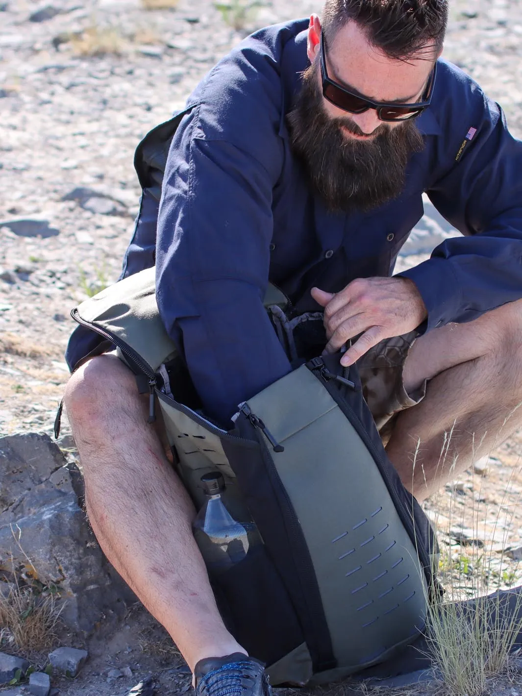 Bullet Resistant 30L Backpack Combo