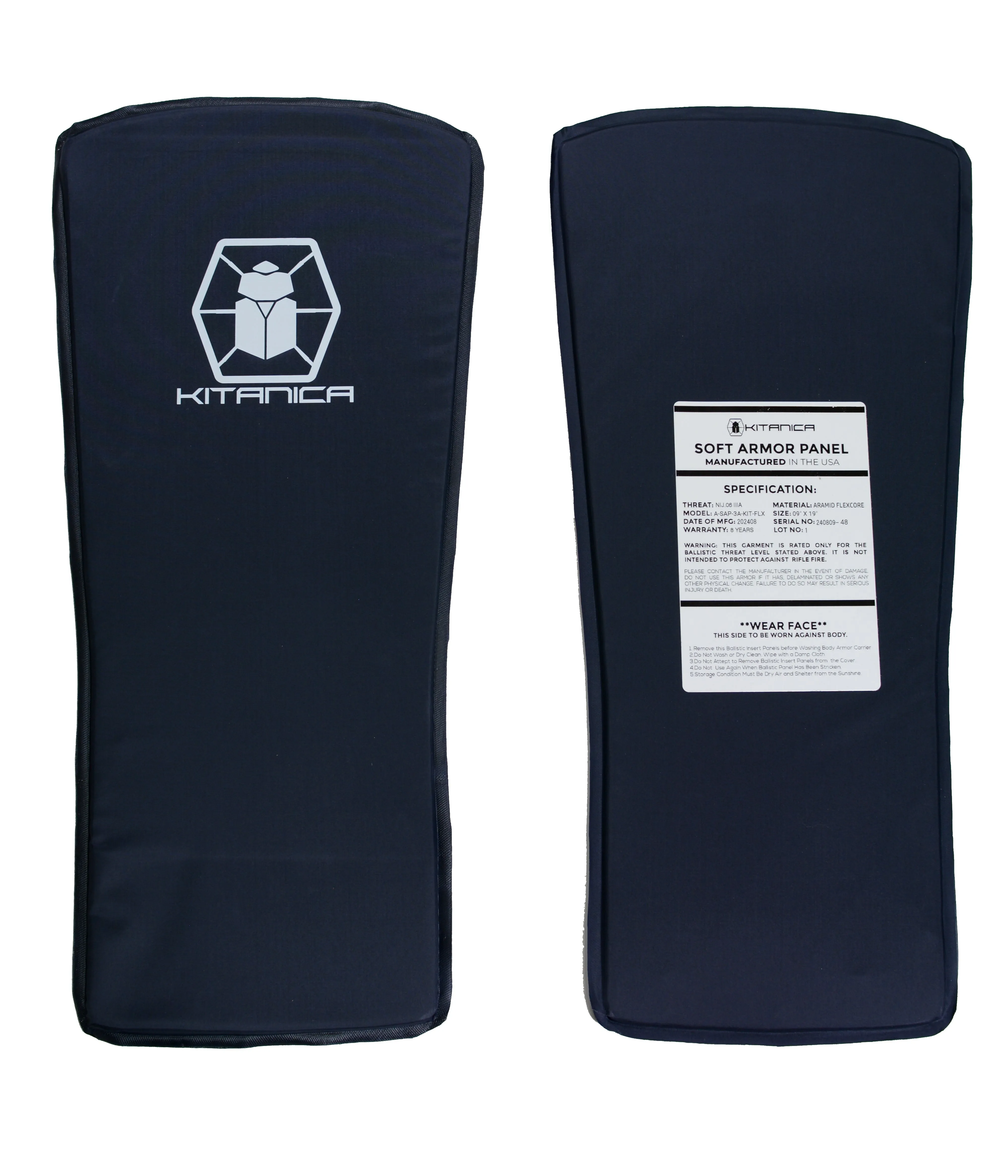Bullet Resistant 30L Backpack Combo