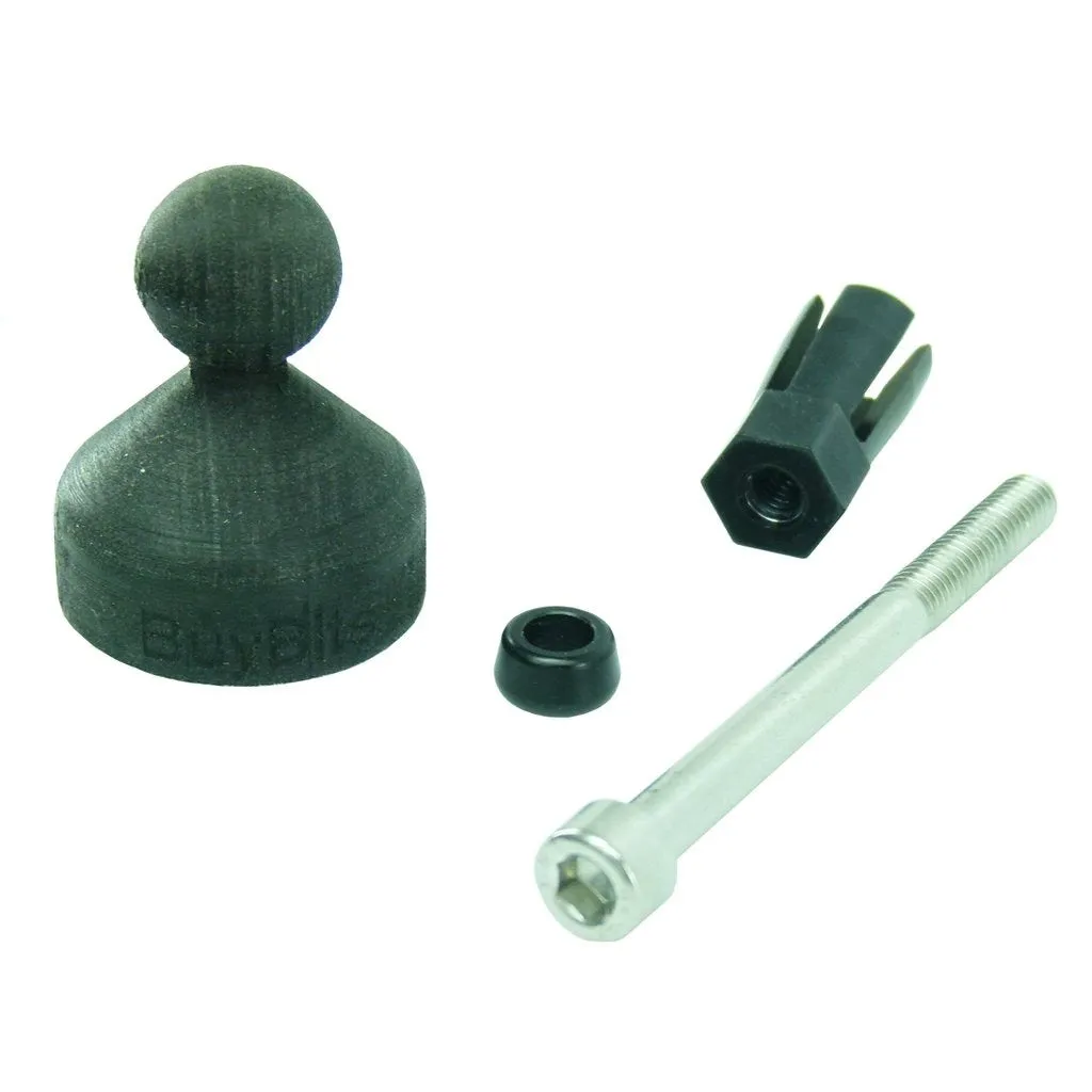 BuyBits 12mm Hexagon GPS Mount for Garmin Oregon Devices fits Honda Blackbird & Kawasaki Motorcycles (sku 50636)