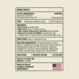 By Jake Paul Men's Antiperspirant, Odor Blocking, Vitamin-Infused Deodorant for Men, 24-Hour Sweat Protection - W Original, Fresh Ice, Deep Woods, 3pk, 2.6 oz