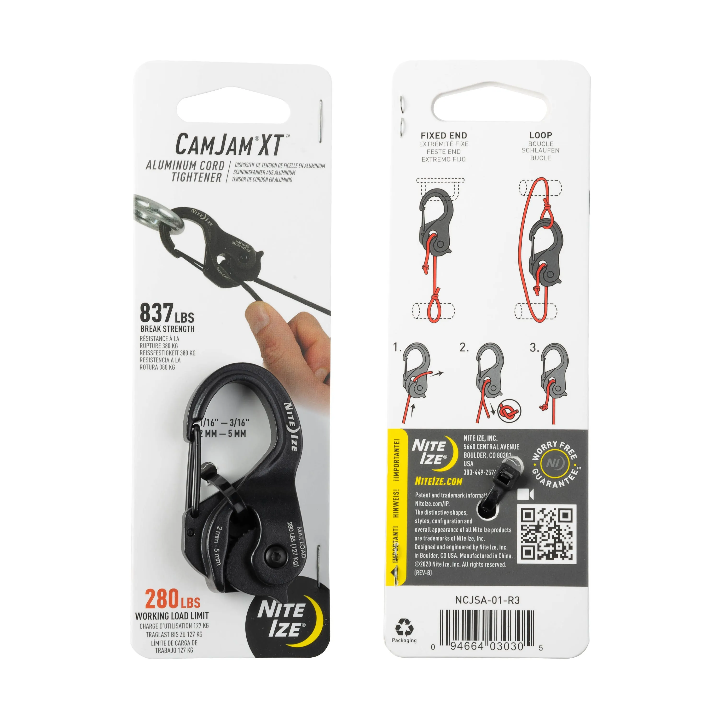 CamJam XT Aluminum Rope Tightener
