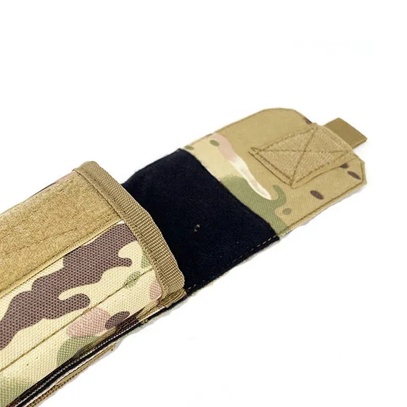 Camouflage Tactical Phone Holder Waist Belt Bag - Waterproof Nylon EDC Sport Gear