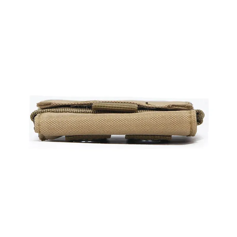 Camouflage Tactical Phone Holder Waist Belt Bag - Waterproof Nylon EDC Sport Gear