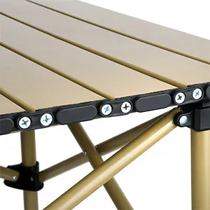 Camping Table Portable Camp Tables Folding Lightweight Aluminum Ultra Compact Picnic Roll Up Table