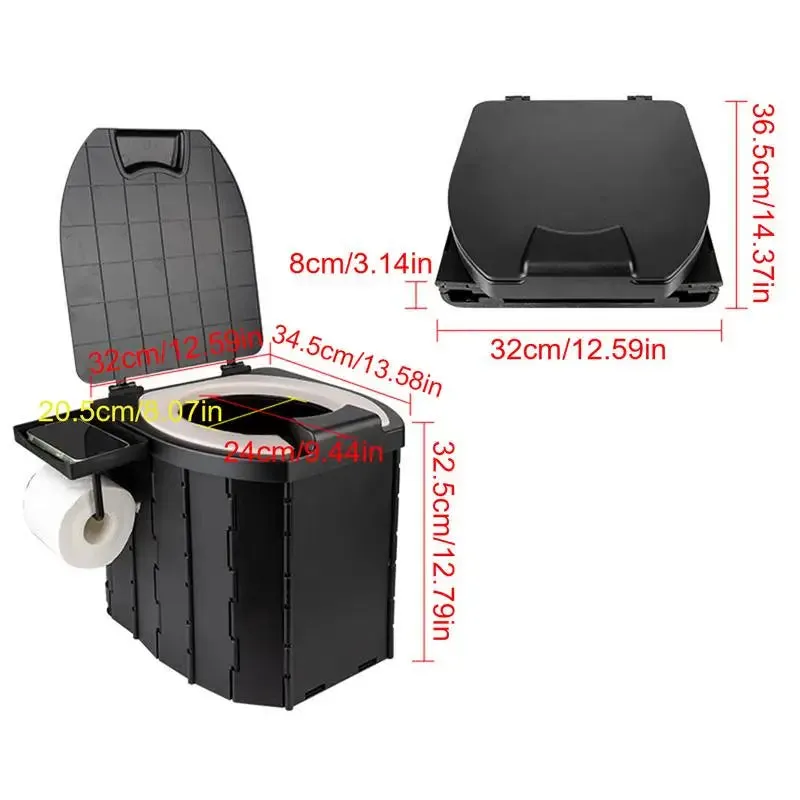 Camping Toilet Travel Folding Toilet