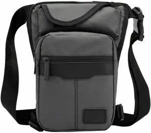 Canvas Drop Leg Bag for Men Women Hiking Waist Pack Tactical Military Motorcycle Bike Cycling Multi-Pocket Waist Outdoor Sports Fanny Pouch