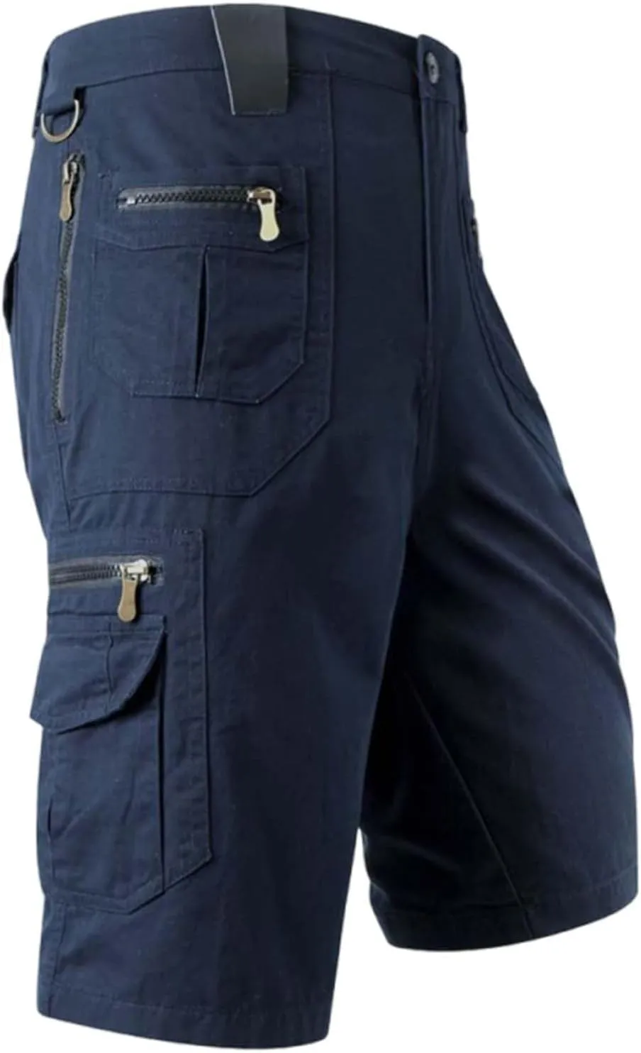 Cargo Shorts for Men 2024 Summer Trendy Tactical Work Shorts with Zipper Pockets Outdoor Hiking Jogging Bermuda Short