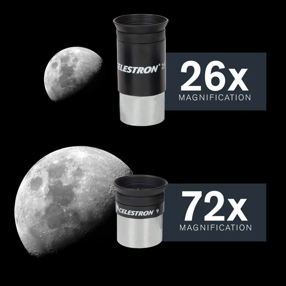 Celestron 31145 NexStar 130SLT Portable Computerised Newtonian Reflector Telescope with Quick-Release Fork-arm Mount, Accessory Tray and 'Starry Night' Special Edition Software, Grey