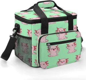 Colorful Spiral Galaxies 22.5L Waterproof Soft Cooler Bag Fantasy Nebulas Insulated Lunch Box for Camping Fishing Beach Road Trips