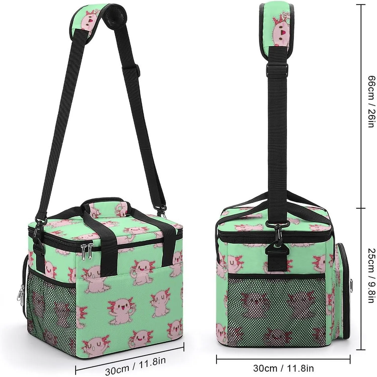 Colorful Spiral Galaxies 22.5L Waterproof Soft Cooler Bag Fantasy Nebulas Insulated Lunch Box for Camping Fishing Beach Road Trips
