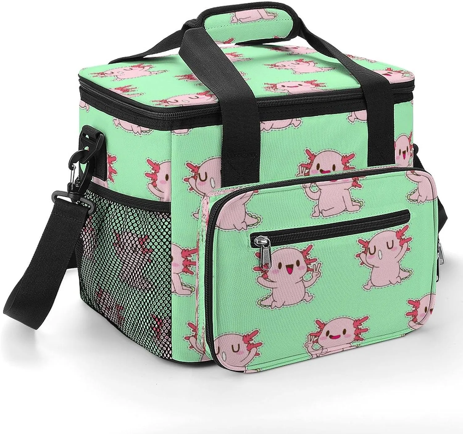Colorful Spiral Galaxies 22.5L Waterproof Soft Cooler Bag Fantasy Nebulas Insulated Lunch Box for Camping Fishing Beach Road Trips