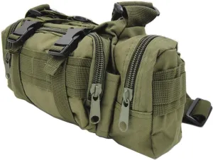 Compact Range Bag/MOLLE Compatible EDC Bug Out Bag/Waist Pack