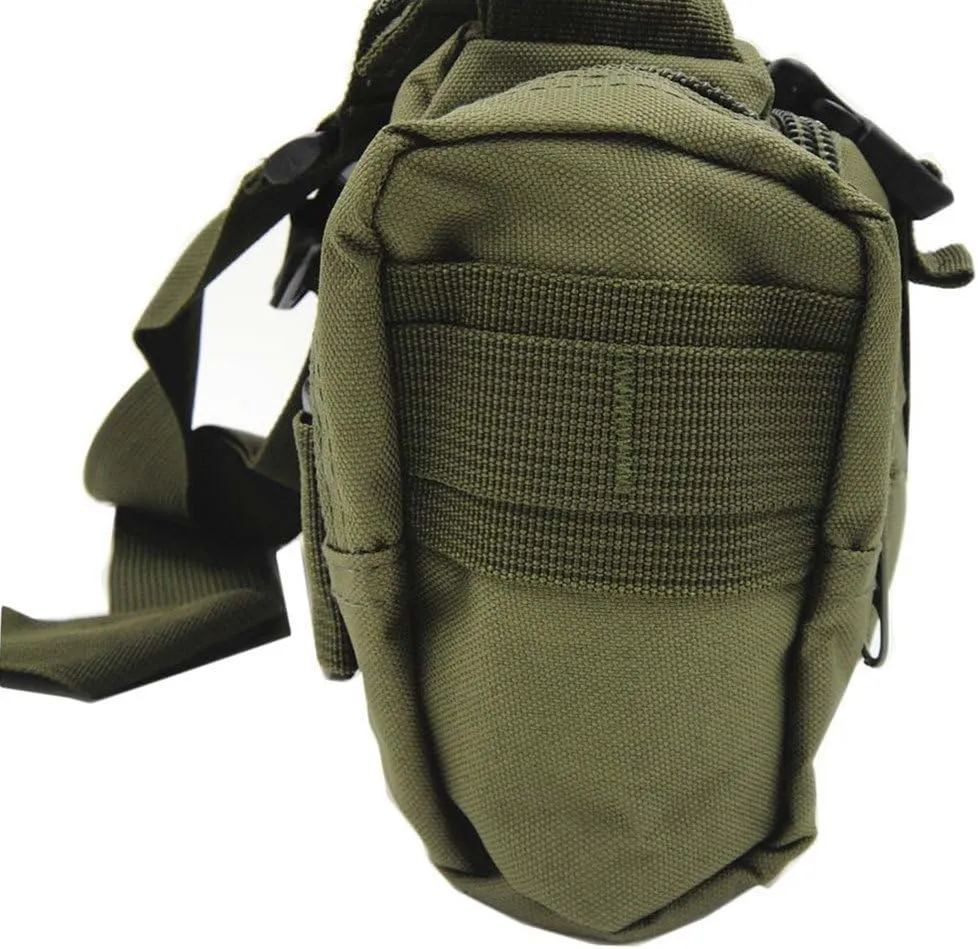 Compact Range Bag/MOLLE Compatible EDC Bug Out Bag/Waist Pack