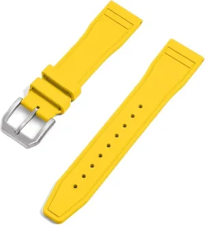 DASEB Grade Fluororubber FKM 20mm 21mm 22mm Watch Strap Diving Waterproof Quick Release Watchbands
