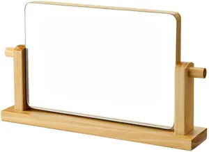 DIPSTICK Vanity Mirror Desktop Single-Sided Makeup Mirror Portable High-Definition Beauty Mirror Rotatable Dressing Table Desktop Makeup Mirror Mirror Makeup