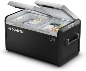Dometic CFX3 Portable Refrigerator and Freezer with ICE Maker, Powered by AC/DC or Solar
