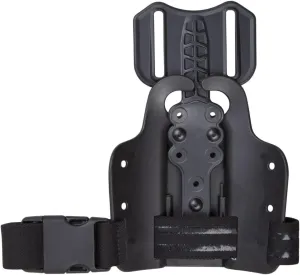 Drop Flex Adapter Adjustable Drop Leg Platform Polymer Leg Shroud Adapter for Holsters and Magazine Pouche Quick Locking