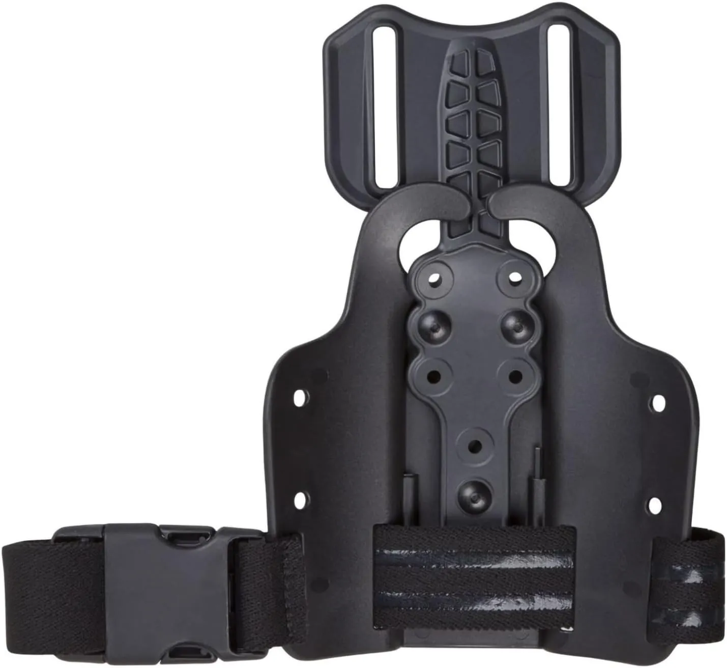 Drop Flex Adapter Adjustable Drop Leg Platform Polymer Leg Shroud Adapter for Holsters and Magazine Pouche Quick Locking