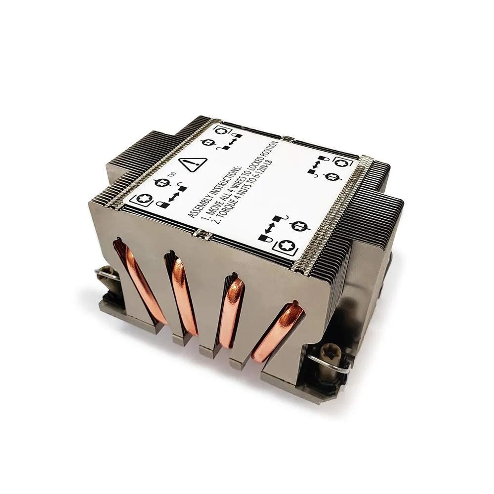 Dynatron N2 Intel LGA4189 Aluminum Heatsink with Copper Heatpipes for Ice Lake, Cooper Lake