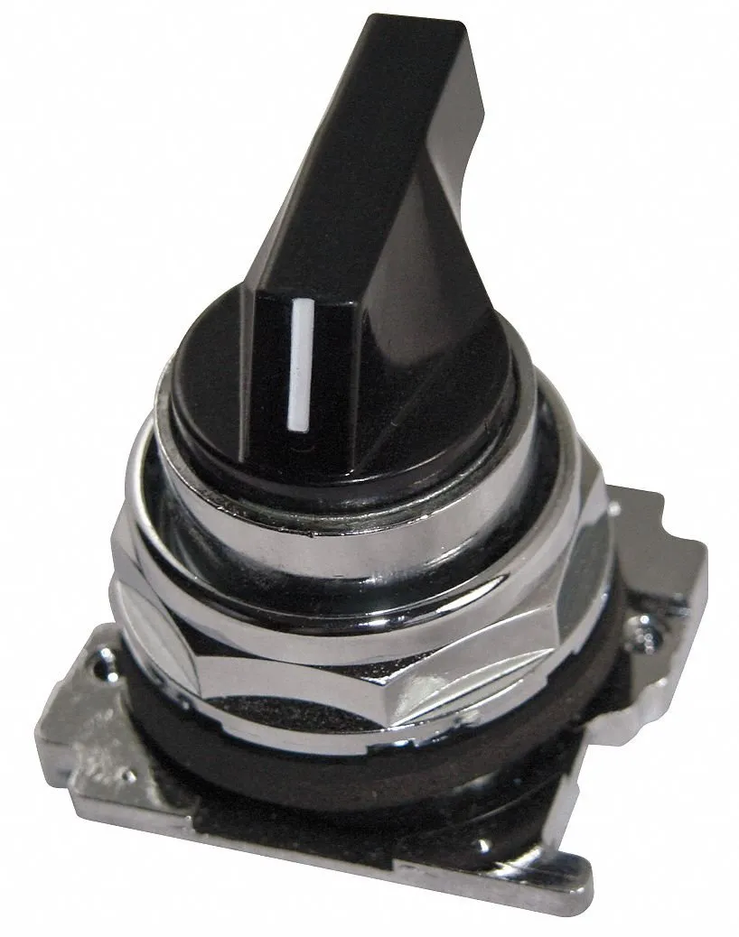 Eaton Momentary/Maintained / Momentary Non-Illuminated Selector Switch Operator, 3 Cam, 3 Position