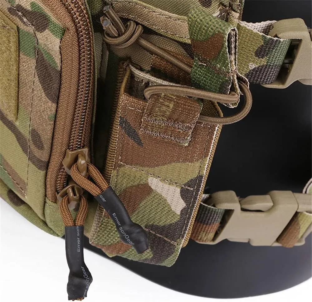 emersongear D3CR Micro Chest Vest,Mini Style,Compatible with Chest Strap/Tac Backpack/Tac Vest,Unisex