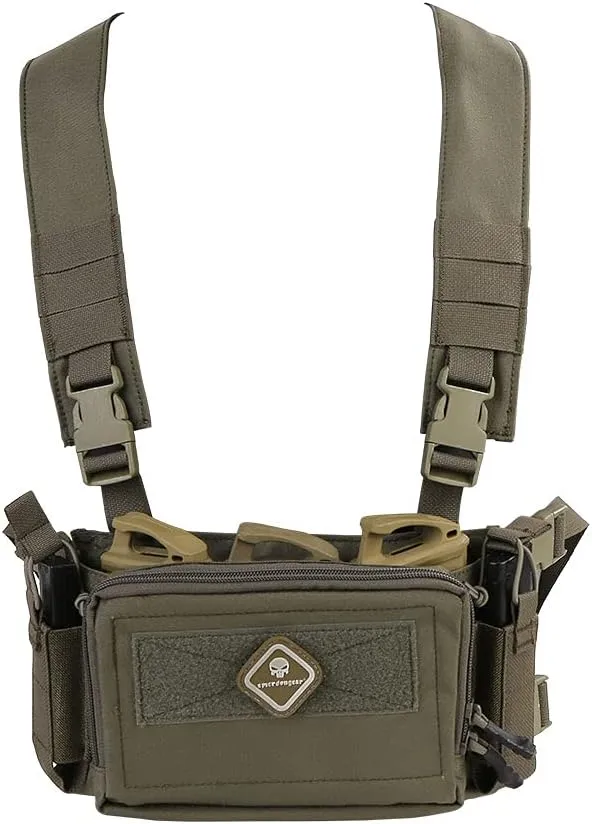 emersongear D3CR Micro Chest Vest,Mini Style,Compatible with Chest Strap/Tac Backpack/Tac Vest,Unisex
