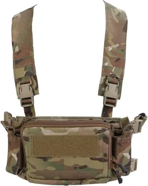 emersongear D3CR Micro Chest Vest,Mini Style,Compatible with Chest Strap/Tac Backpack/Tac Vest,Unisex