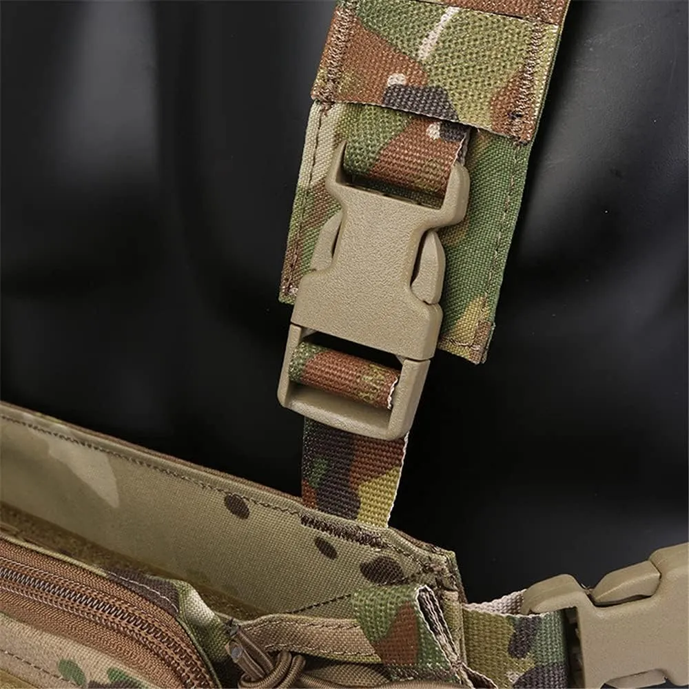 emersongear D3CR Micro Chest Vest,Mini Style,Compatible with Chest Strap/Tac Backpack/Tac Vest,Unisex