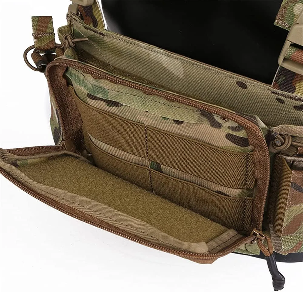 emersongear D3CR Micro Chest Vest,Mini Style,Compatible with Chest Strap/Tac Backpack/Tac Vest,Unisex