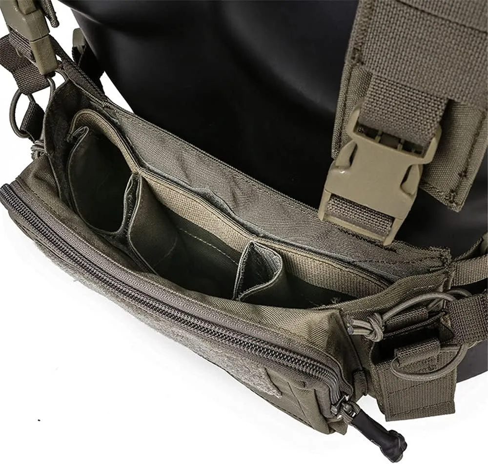 emersongear D3CR Micro Chest Vest,Mini Style,Compatible with Chest Strap/Tac Backpack/Tac Vest,Unisex
