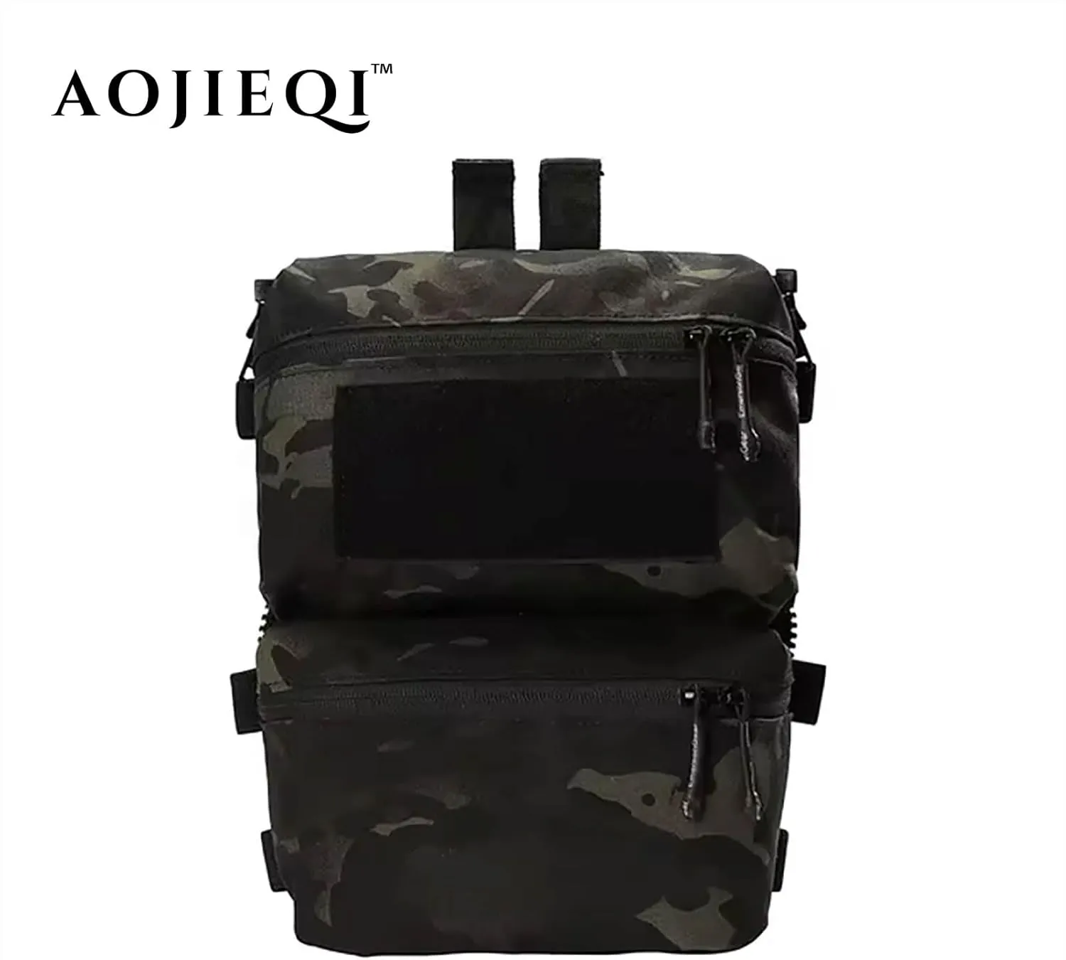 Emersongear FRO V5 Vest Back Panel Banger Backpack Zip On Bag Multi-purpose (MC Black)
